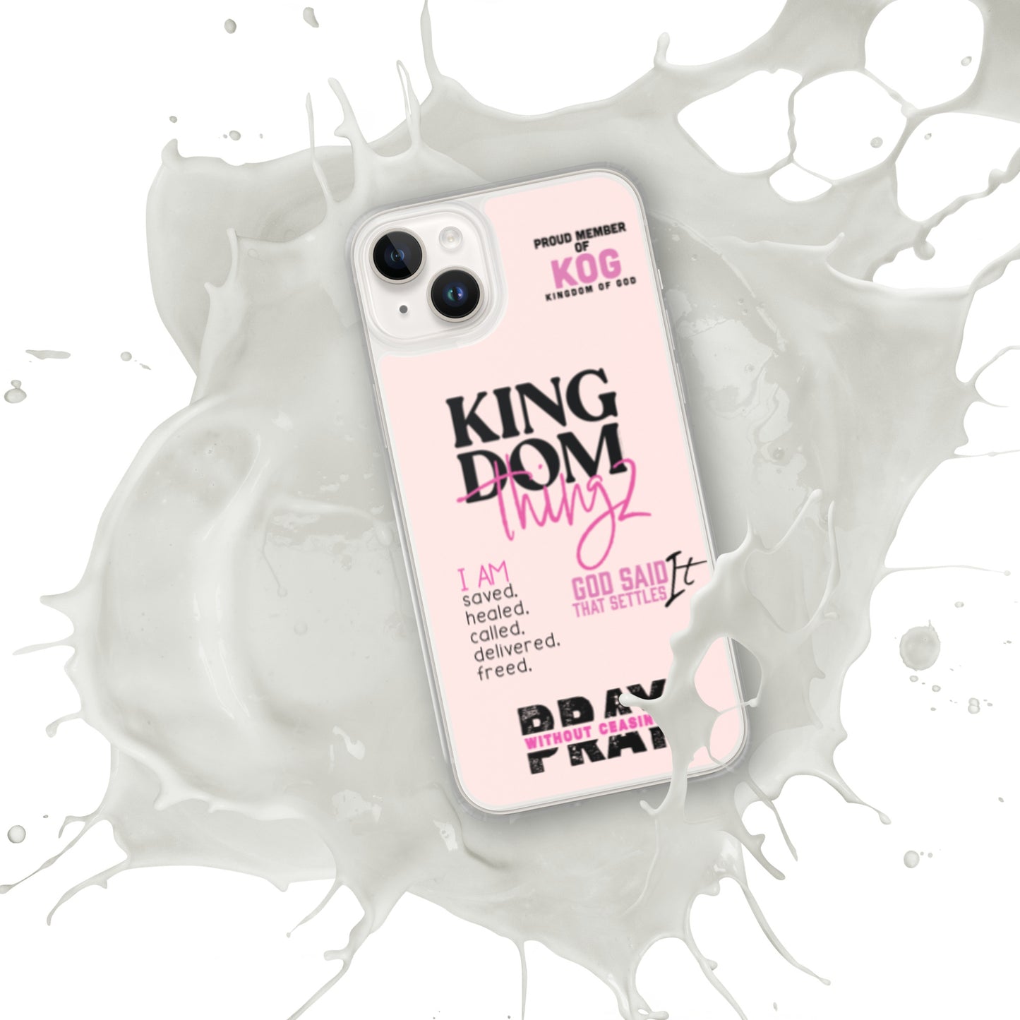 Kingdom Thingz iPhone Case - Pink