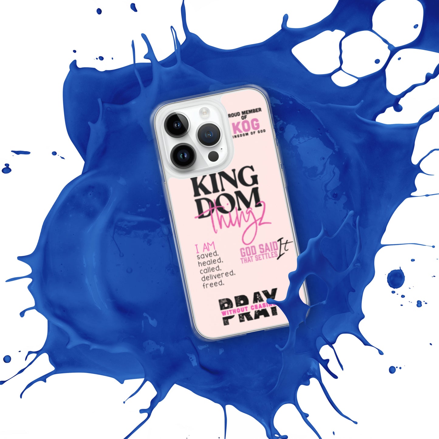 Kingdom Thingz iPhone Case - Pink