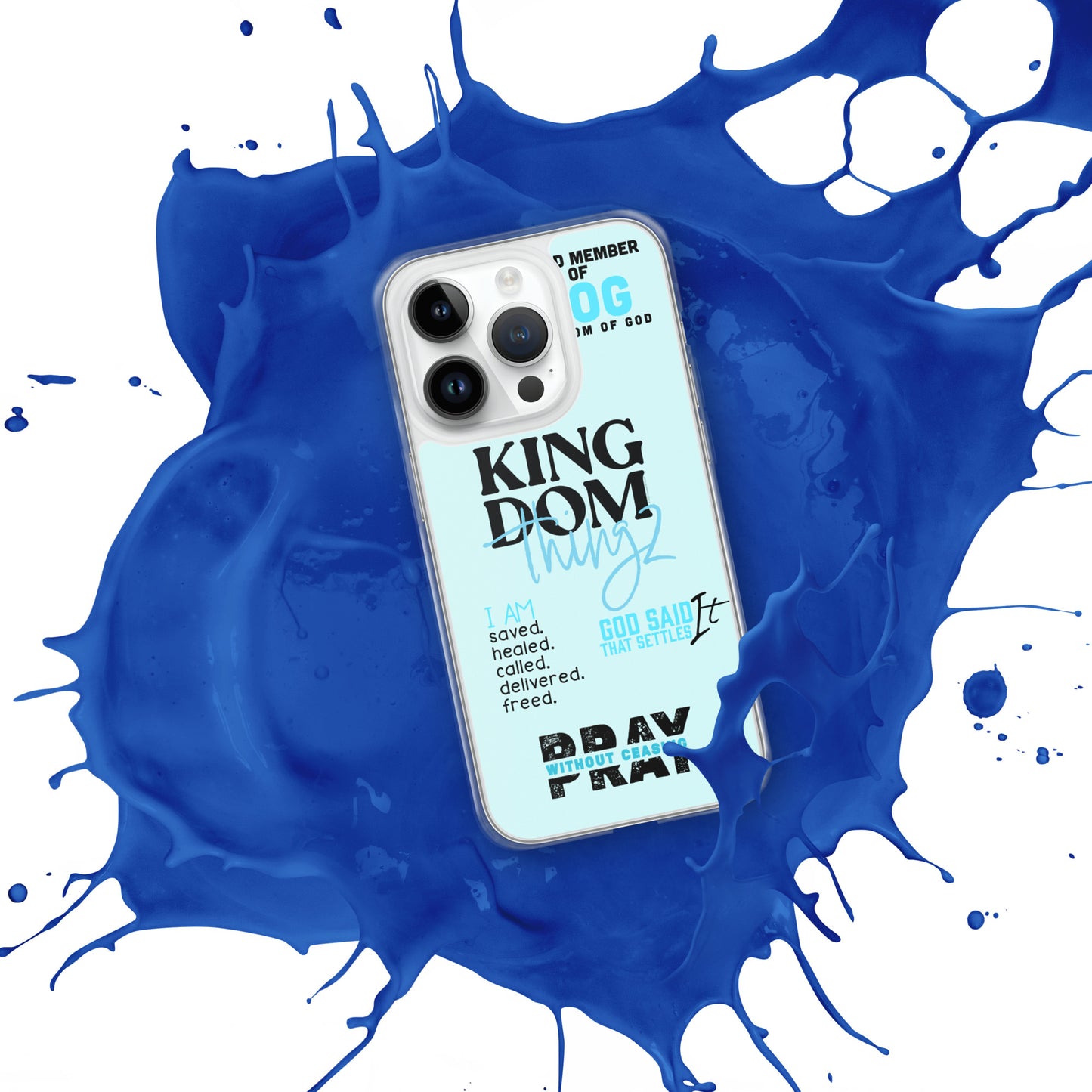 Kingdom Thingz iPhone Case - Blue