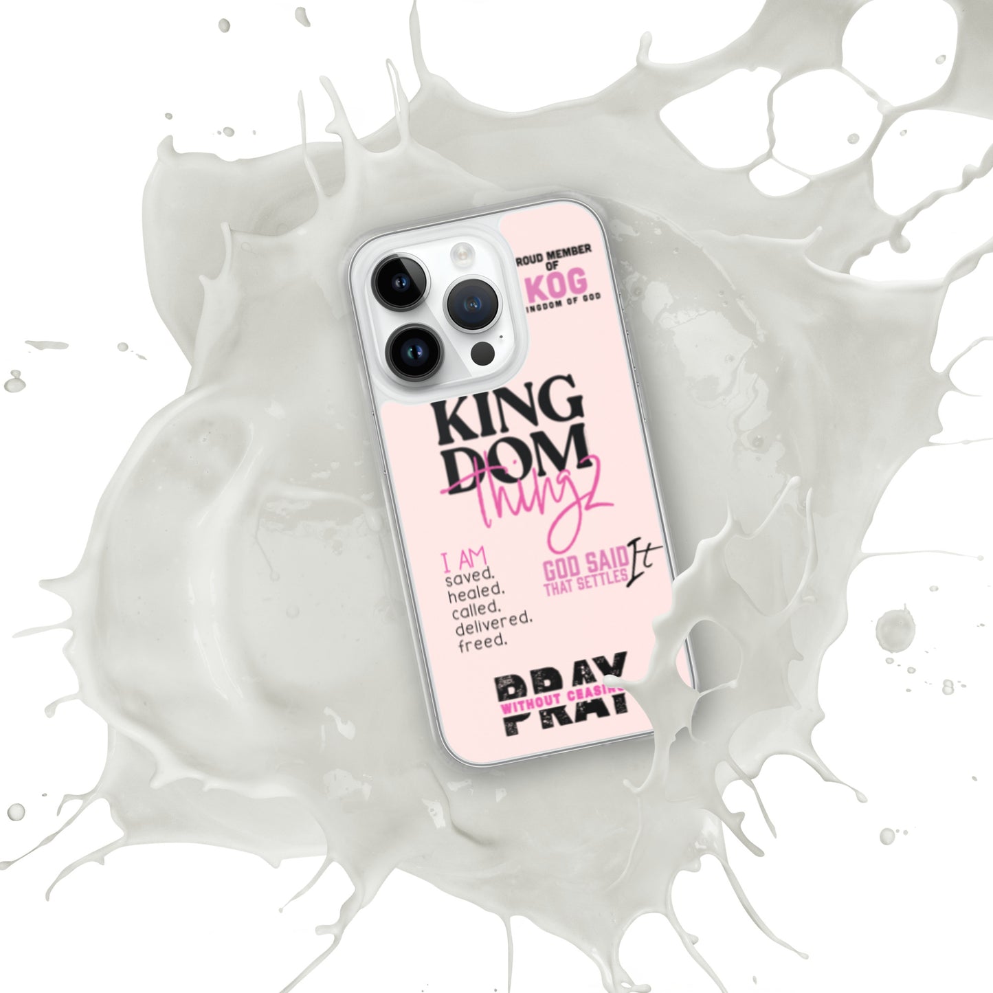 Kingdom Thingz iPhone Case - Pink