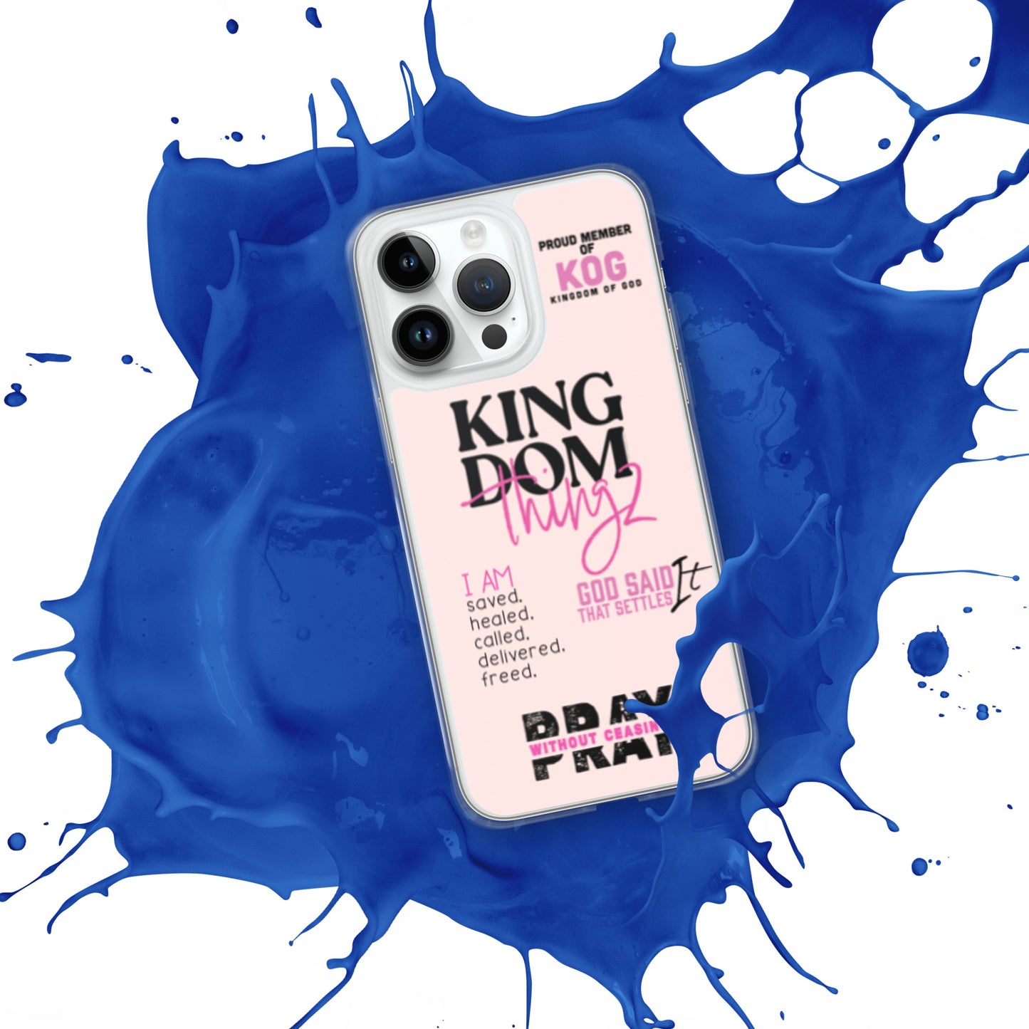 Kingdom Thingz iPhone Case - Pink