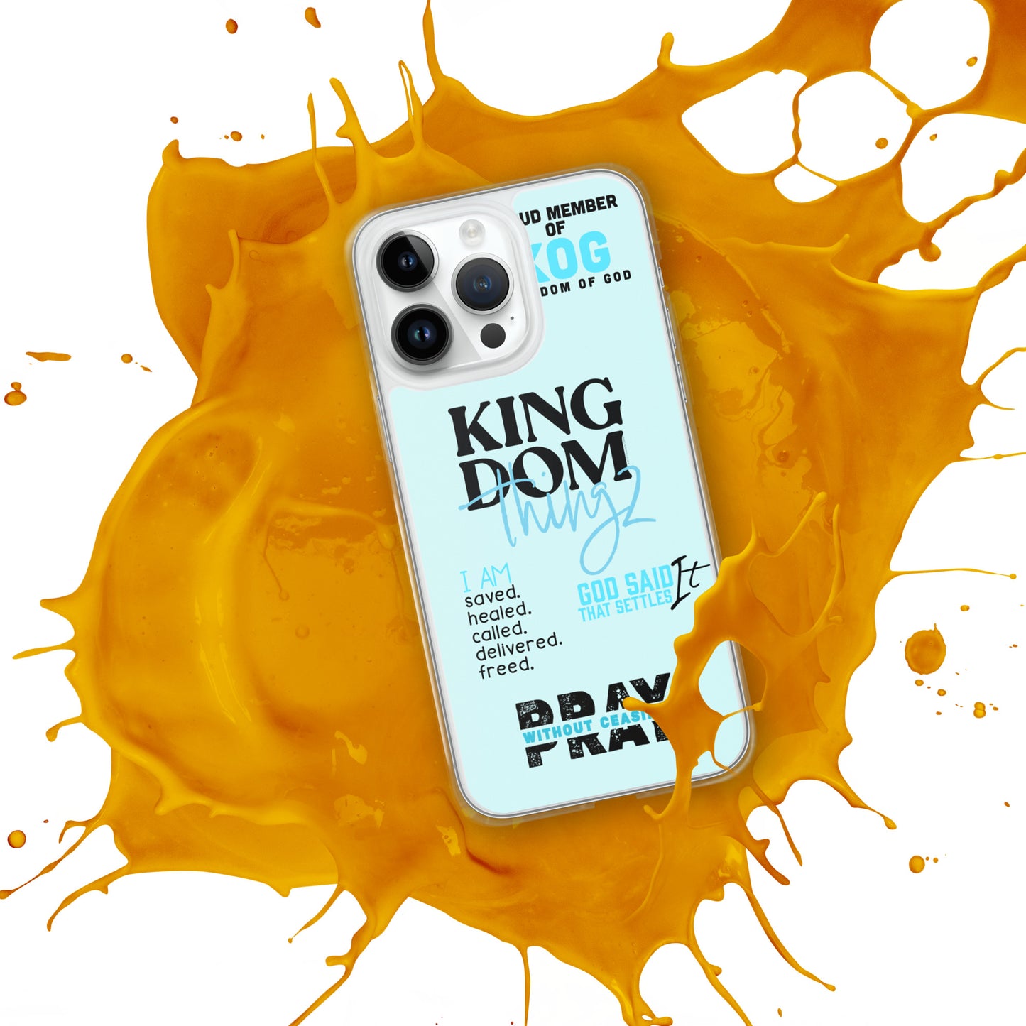 Kingdom Thingz iPhone Case - Blue