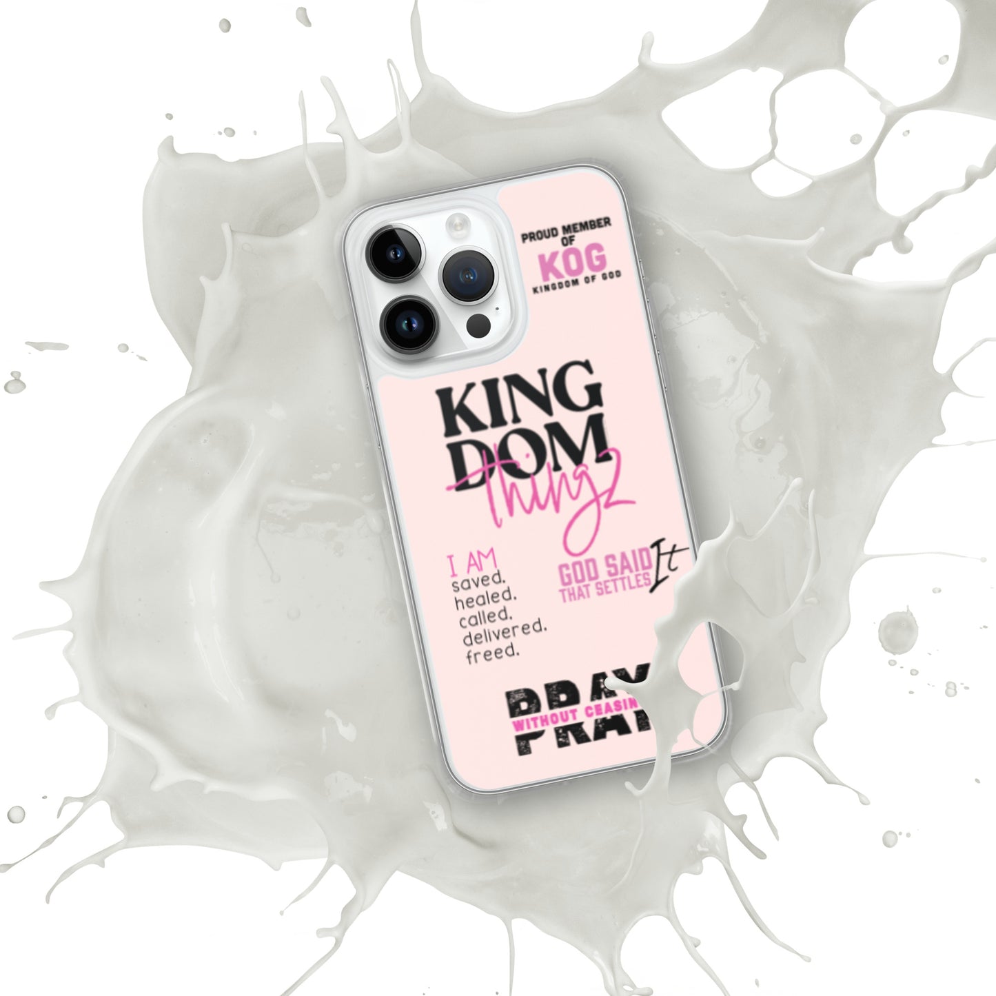 Kingdom Thingz iPhone Case - Pink