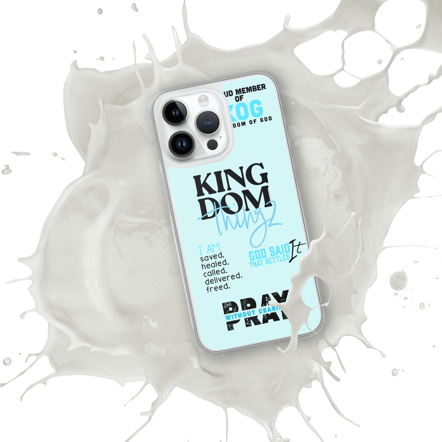 Kingdom Thingz iPhone Case - Blue