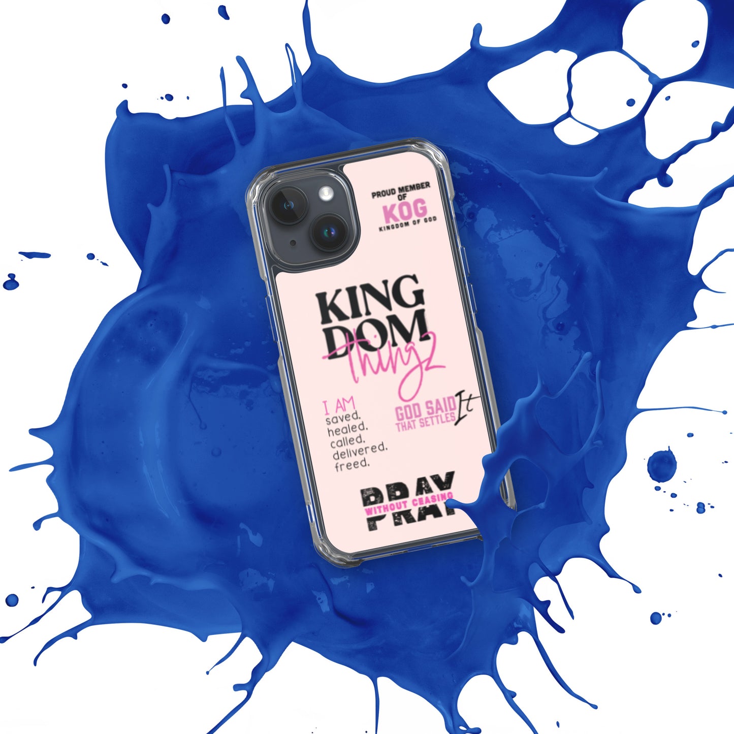 Kingdom Thingz iPhone Case - Pink