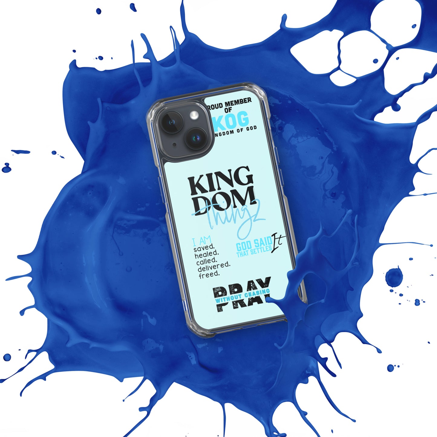 Kingdom Thingz iPhone Case - Blue