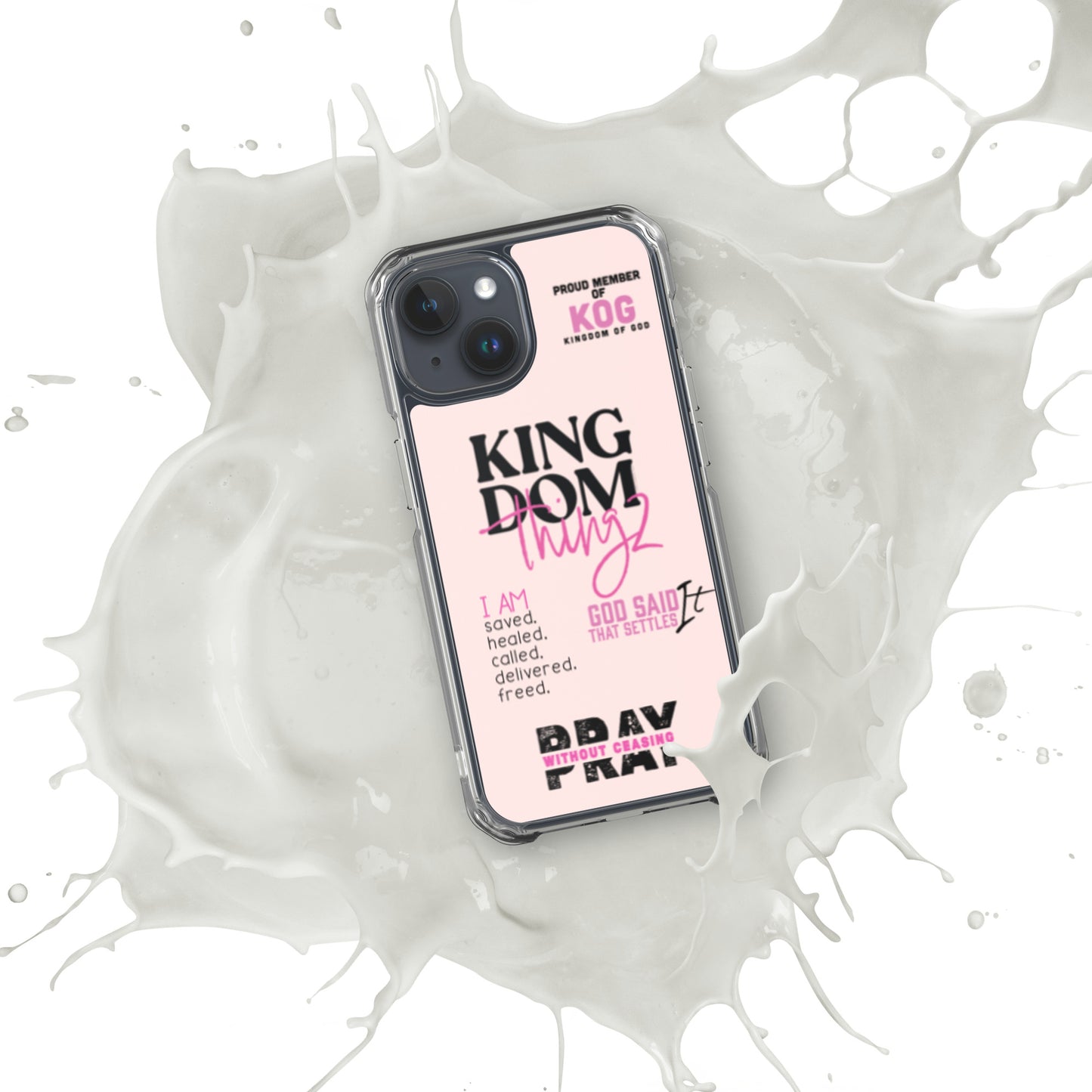 Kingdom Thingz iPhone Case - Pink