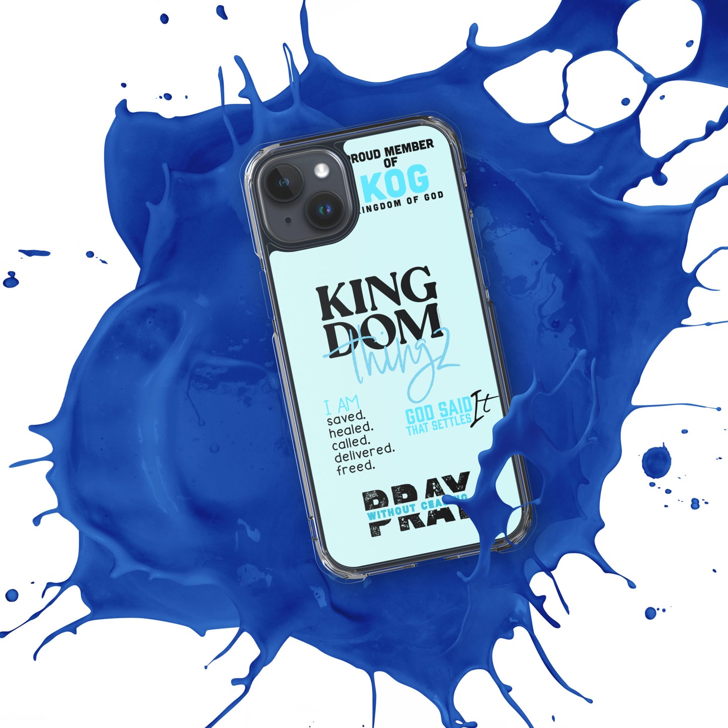 Kingdom Thingz iPhone Case - Blue