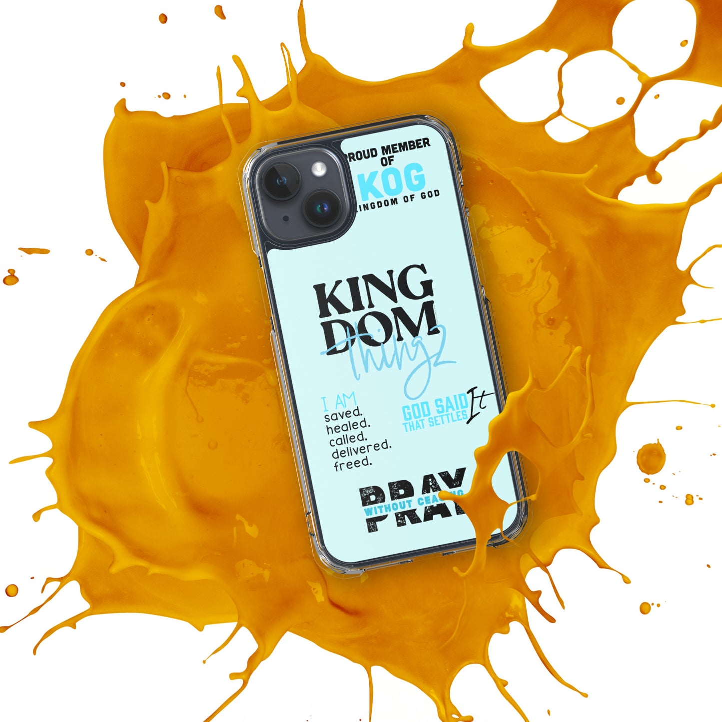 Kingdom Thingz iPhone Case - Blue