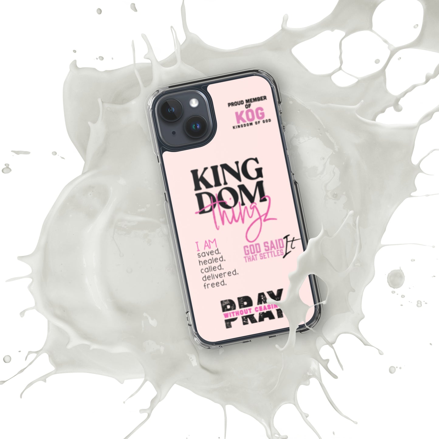 Kingdom Thingz iPhone Case - Pink