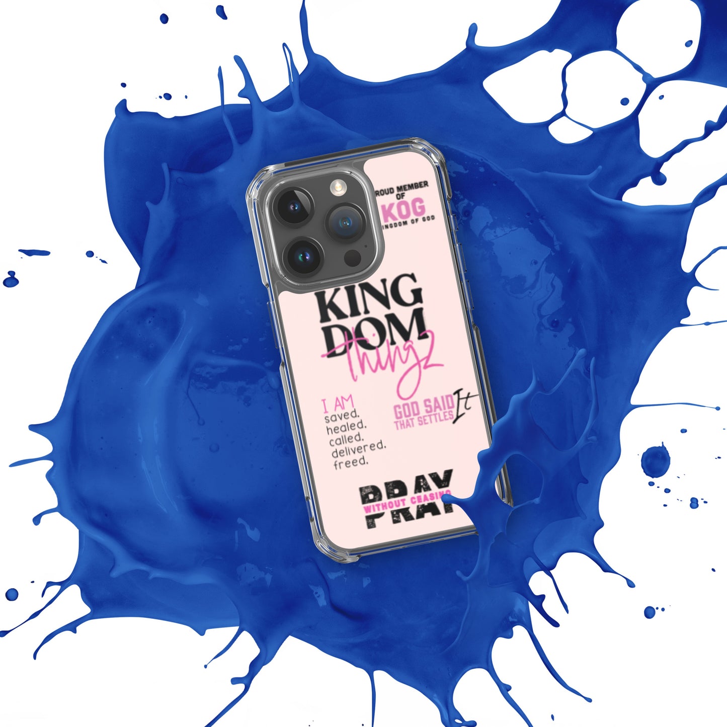 Kingdom Thingz iPhone Case - Pink