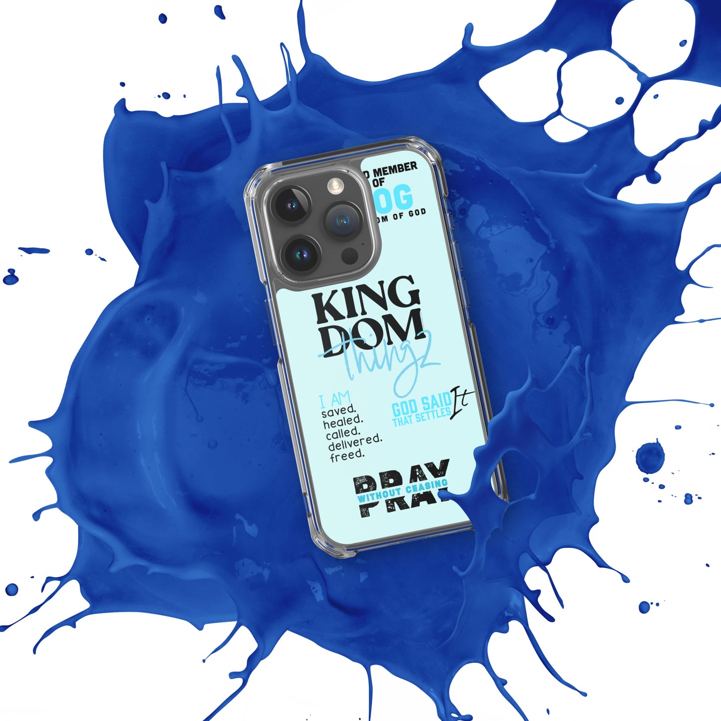 Kingdom Thingz iPhone Case - Blue