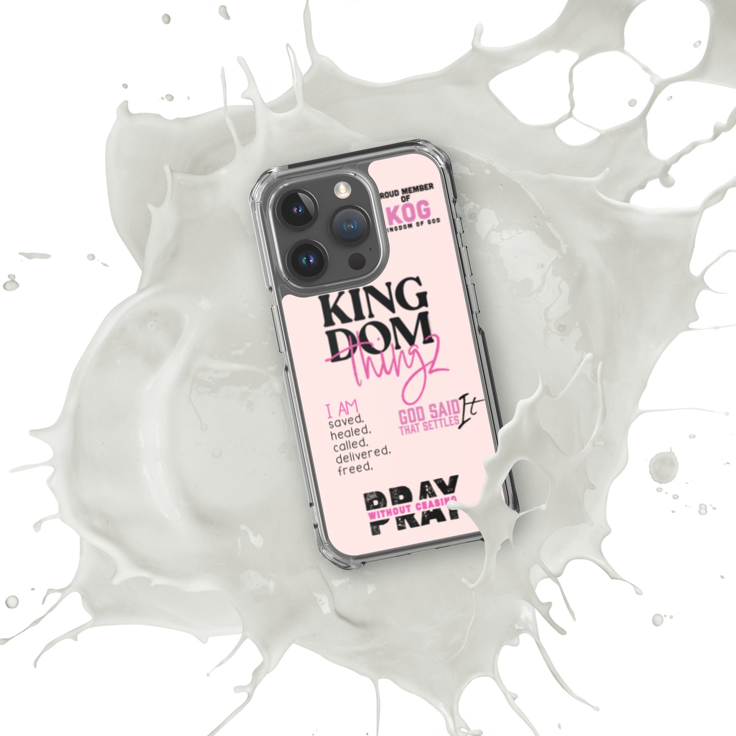 Kingdom Thingz iPhone Case - Pink