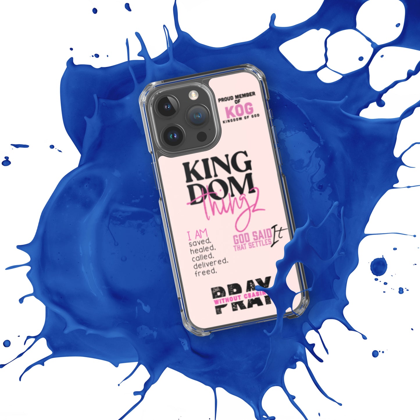 Kingdom Thingz iPhone Case - Pink