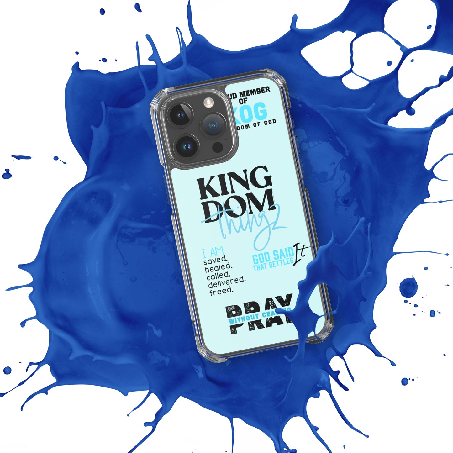 Kingdom Thingz iPhone Case - Blue
