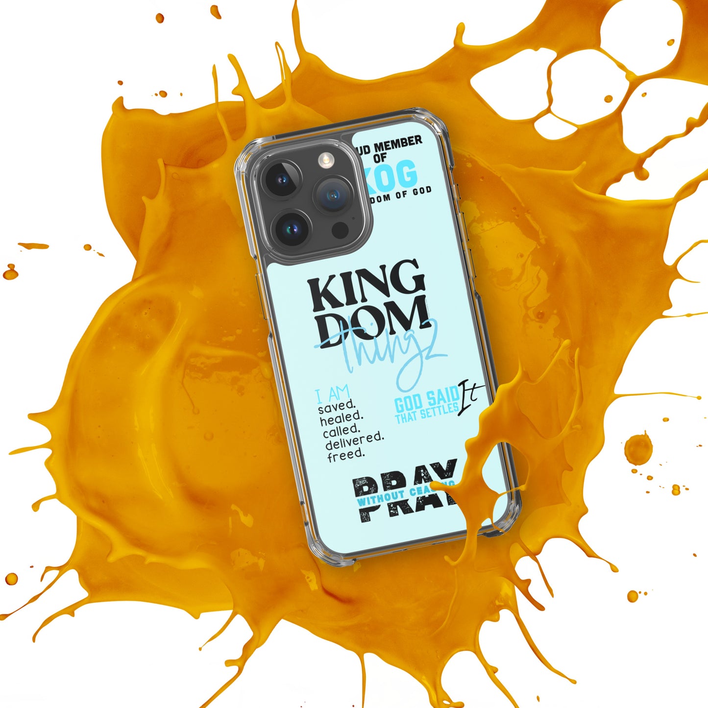 Kingdom Thingz iPhone Case - Blue