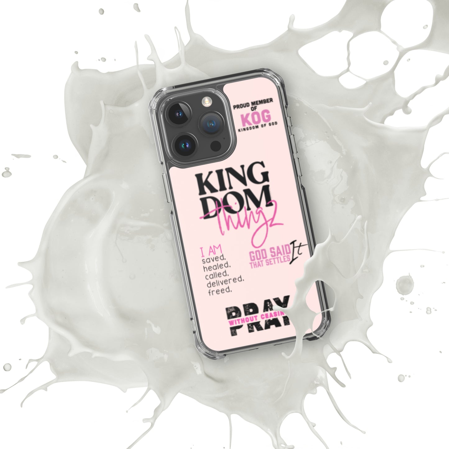 Kingdom Thingz iPhone Case - Pink