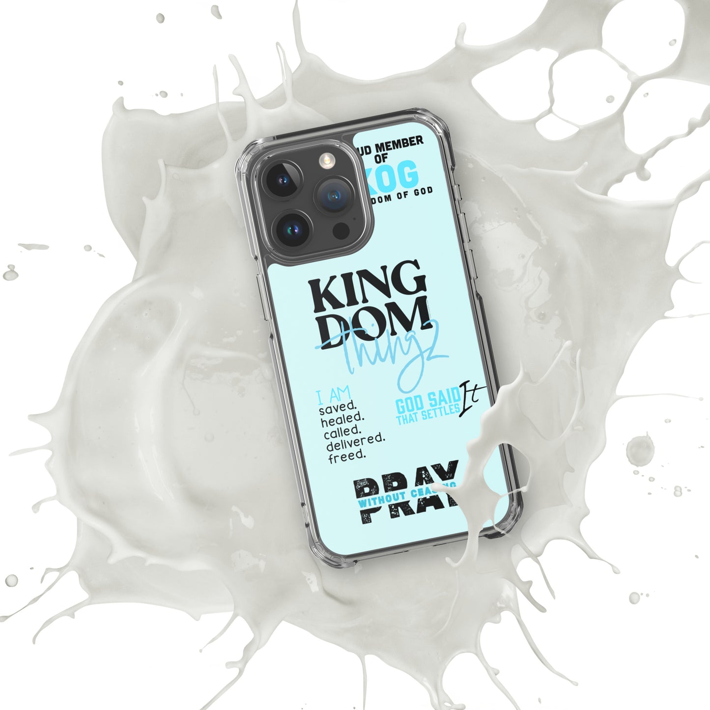 Kingdom Thingz iPhone Case - Blue