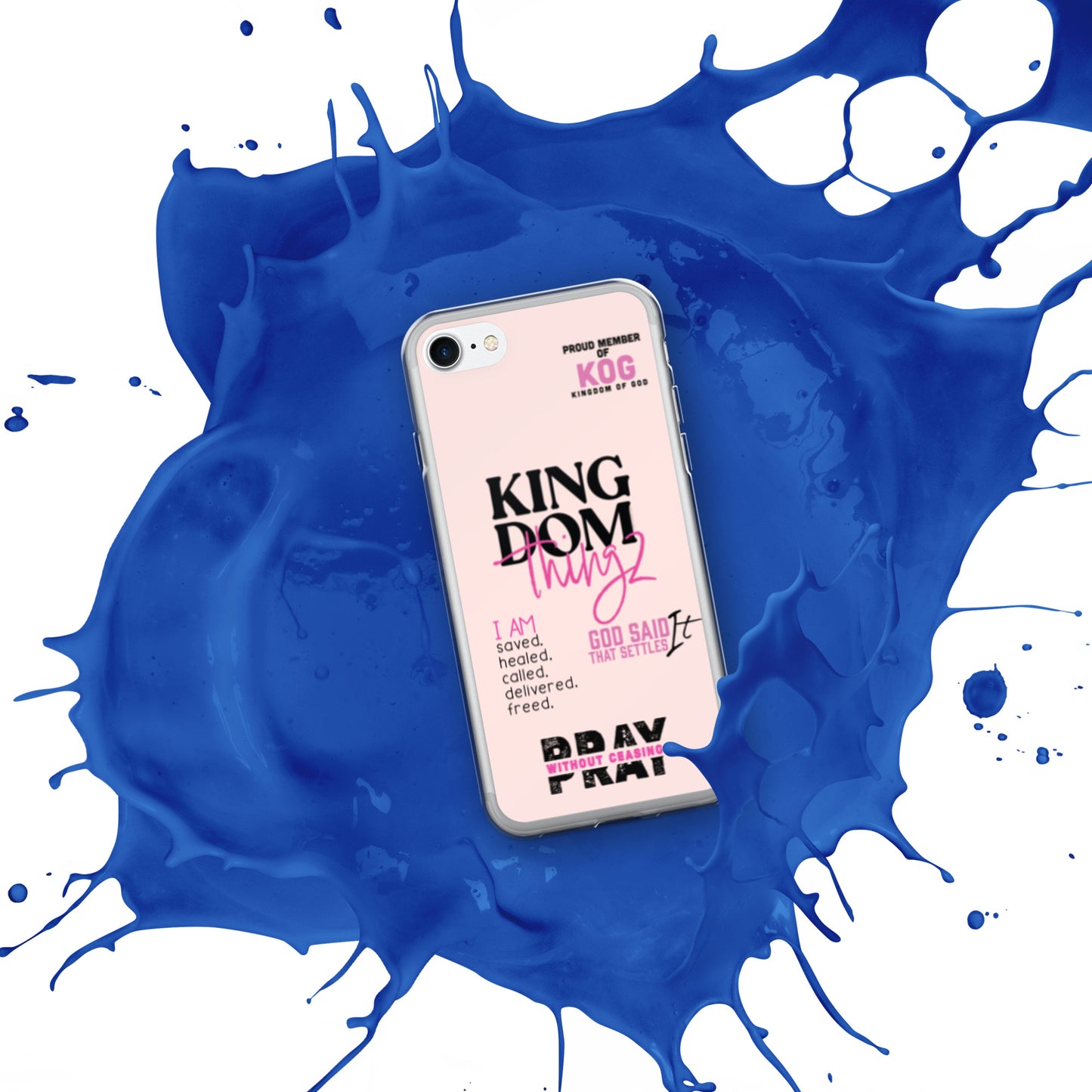 Kingdom Thingz iPhone Case - Pink