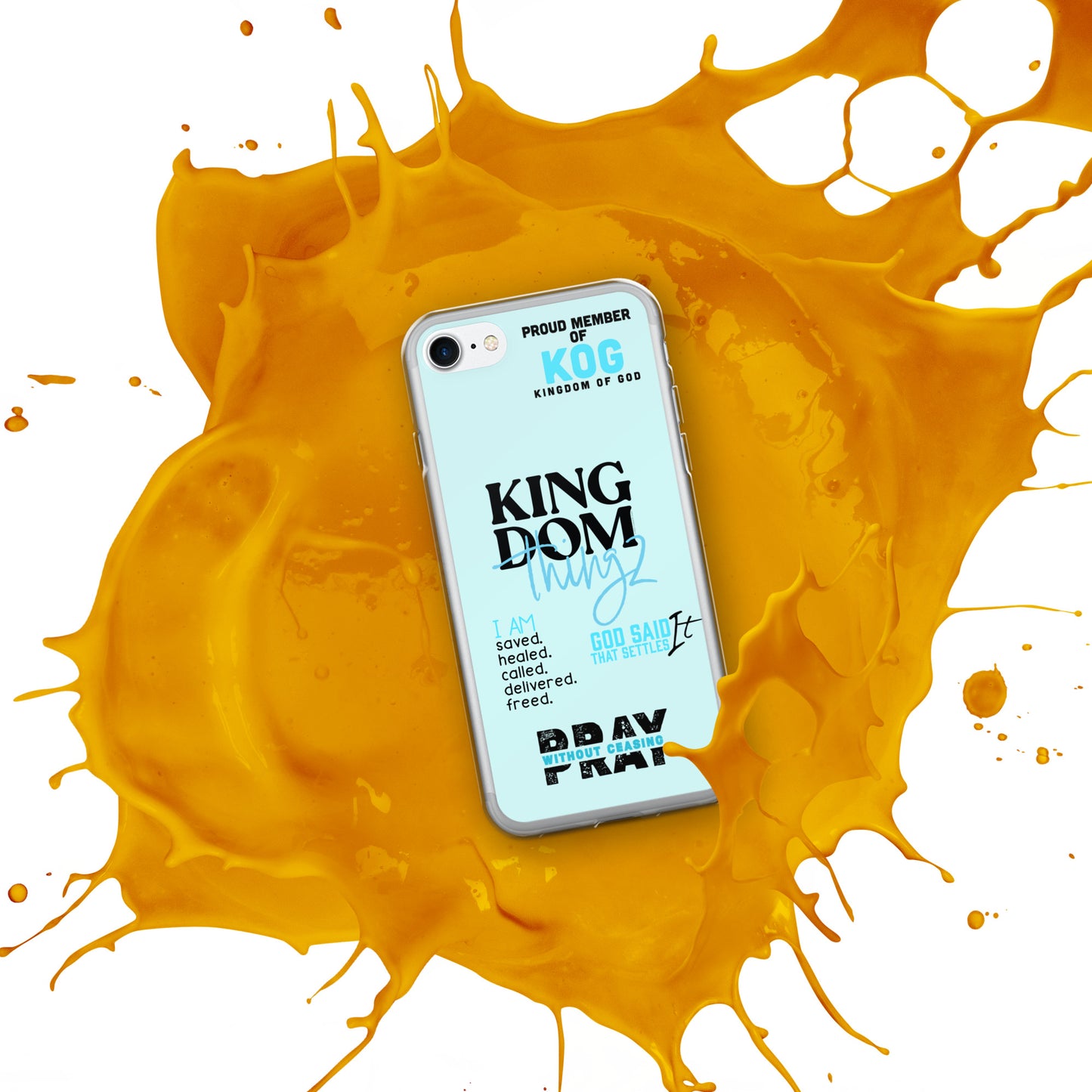 Kingdom Thingz iPhone Case - Blue