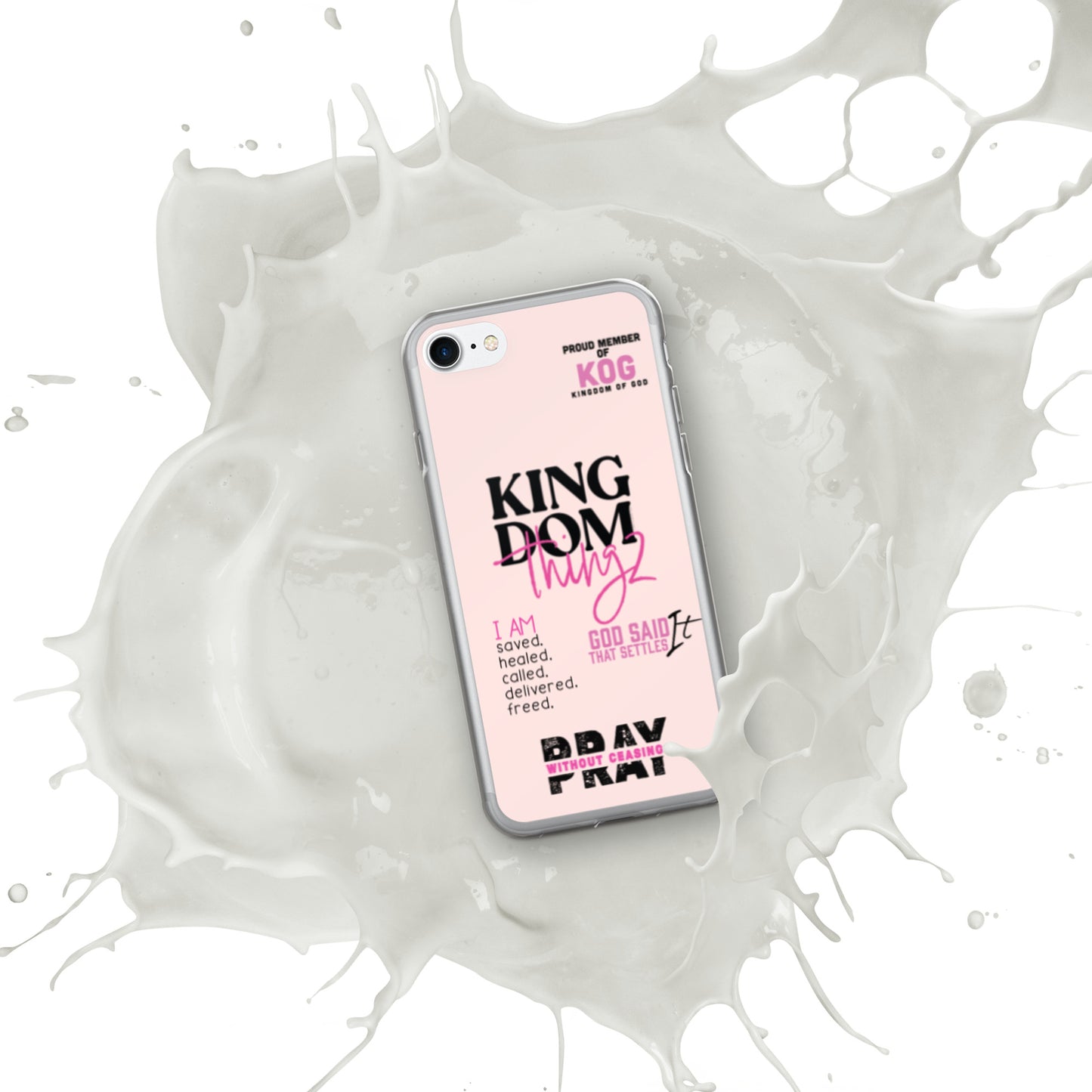 Kingdom Thingz iPhone Case - Pink