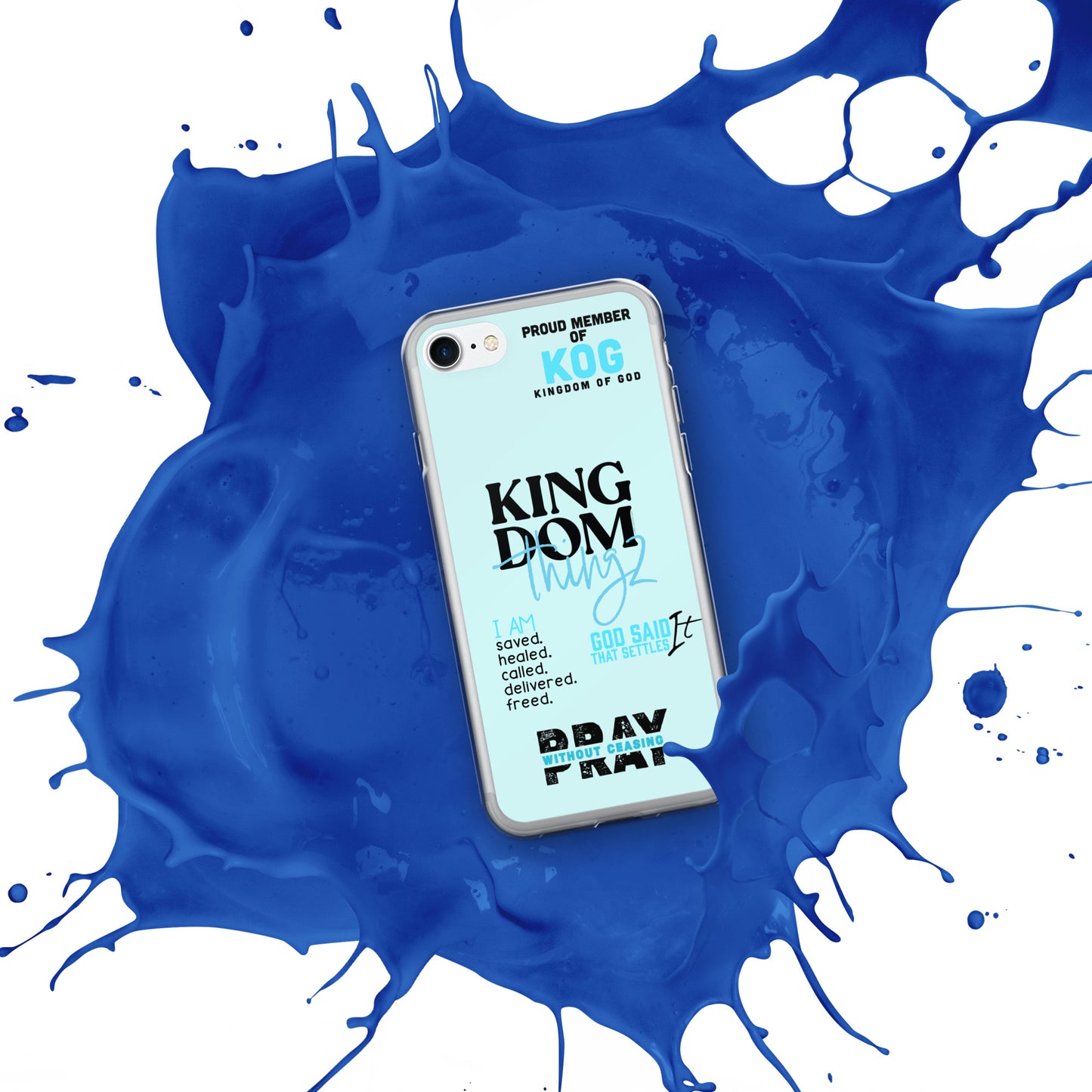 Kingdom Thingz iPhone Case - Blue