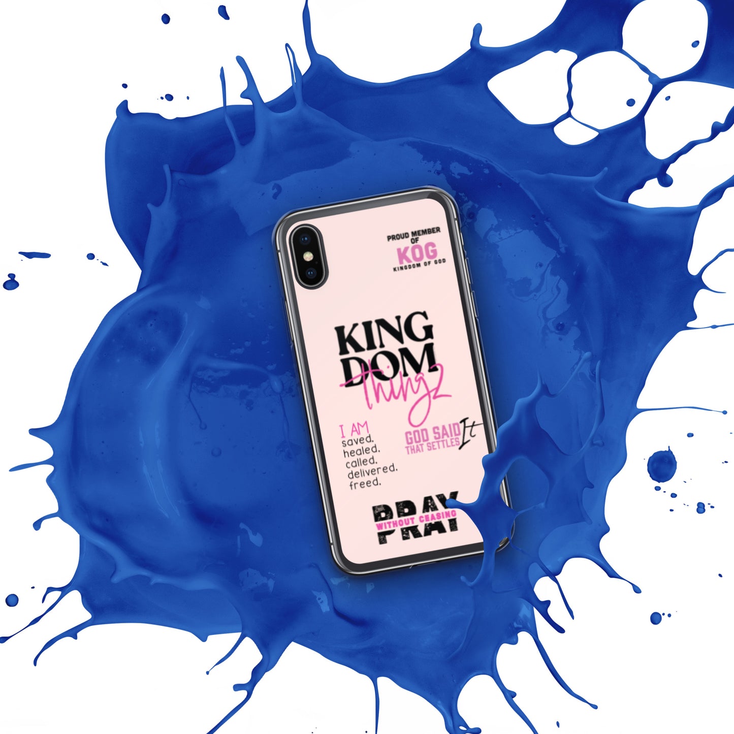 Kingdom Thingz iPhone Case - Pink
