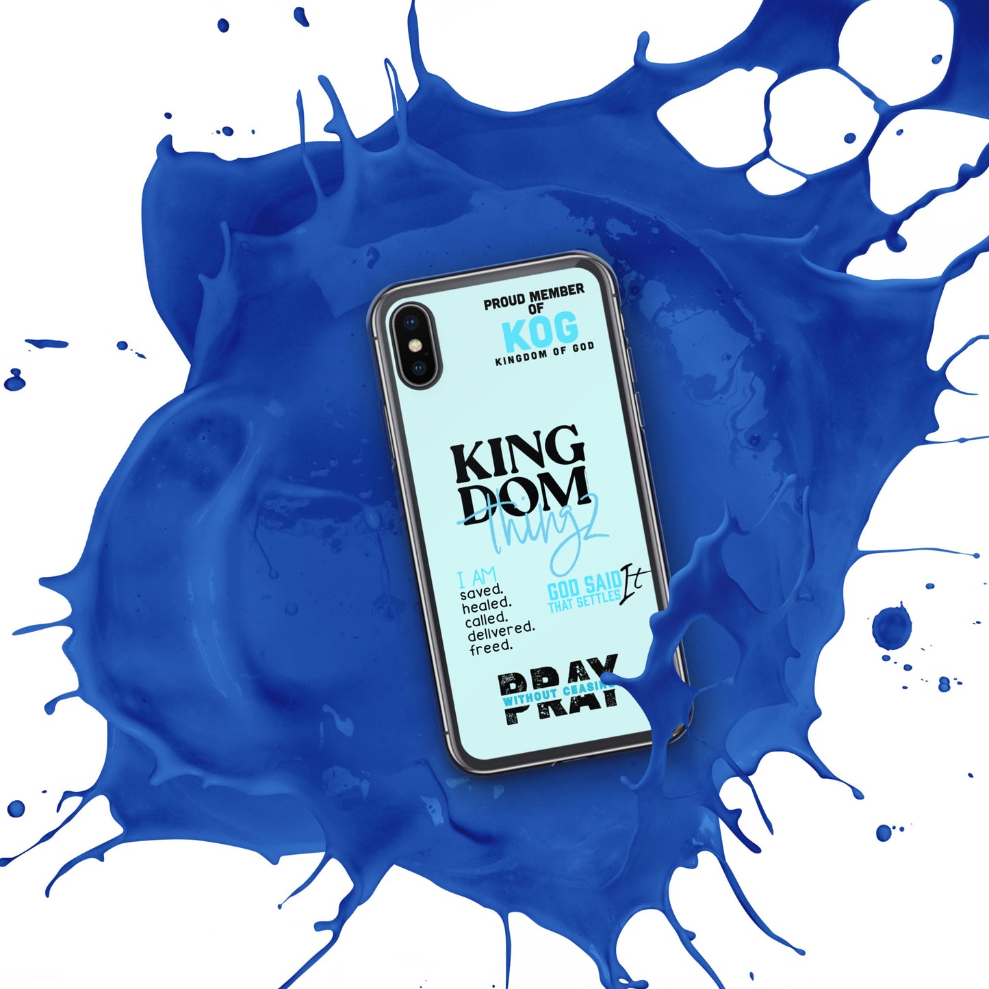 Kingdom Thingz iPhone Case - Blue
