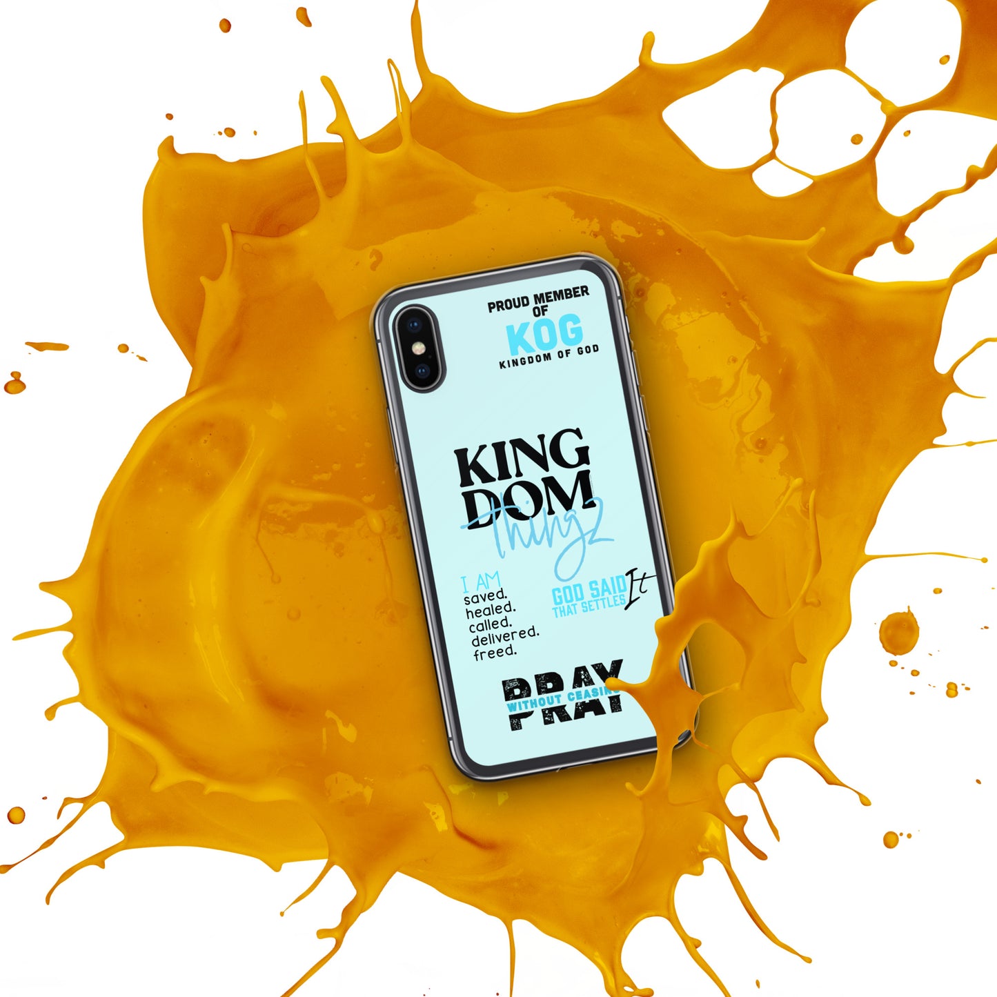 Kingdom Thingz iPhone Case - Blue