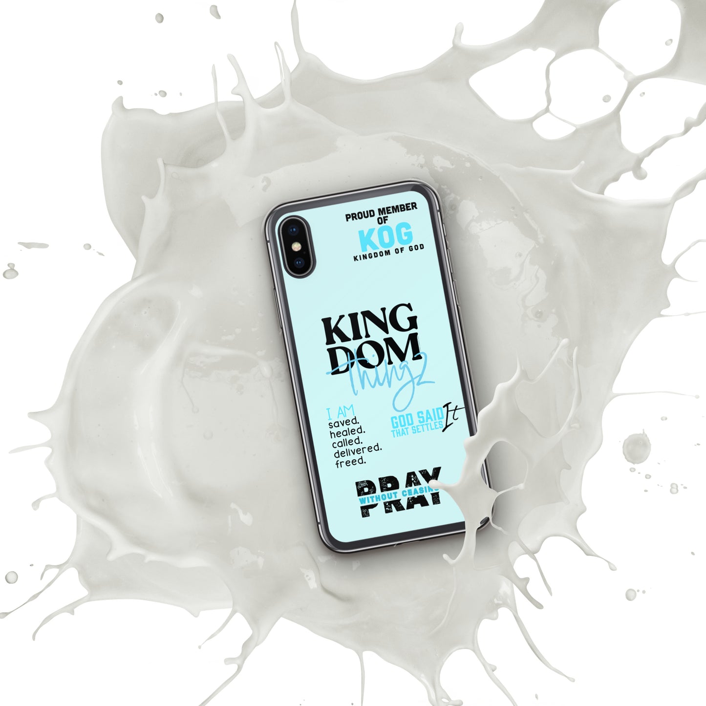 Kingdom Thingz iPhone Case - Blue
