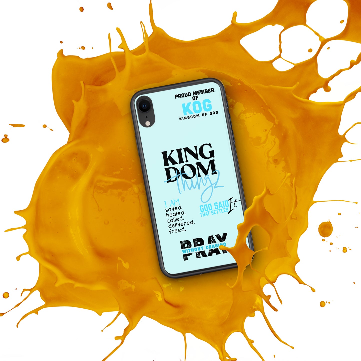 Kingdom Thingz iPhone Case - Blue