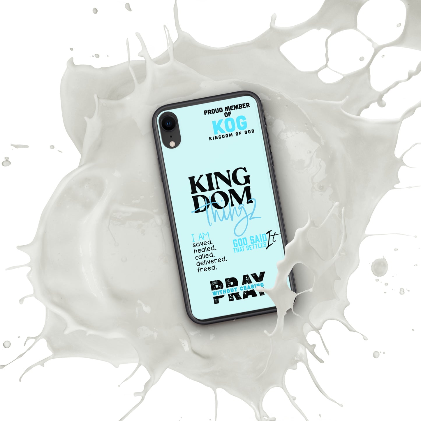 Kingdom Thingz iPhone Case - Blue