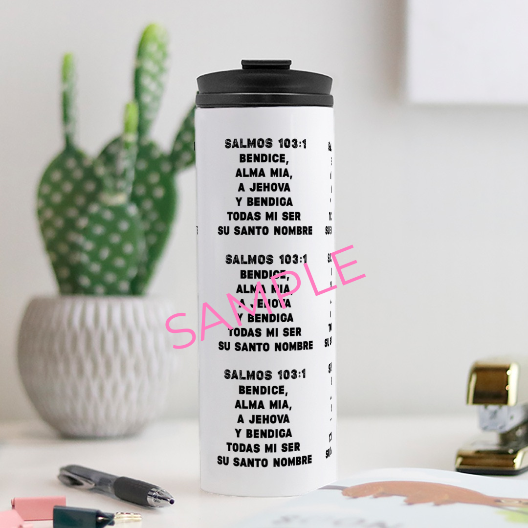 Personalize Tumbler | Scripture or Prayer