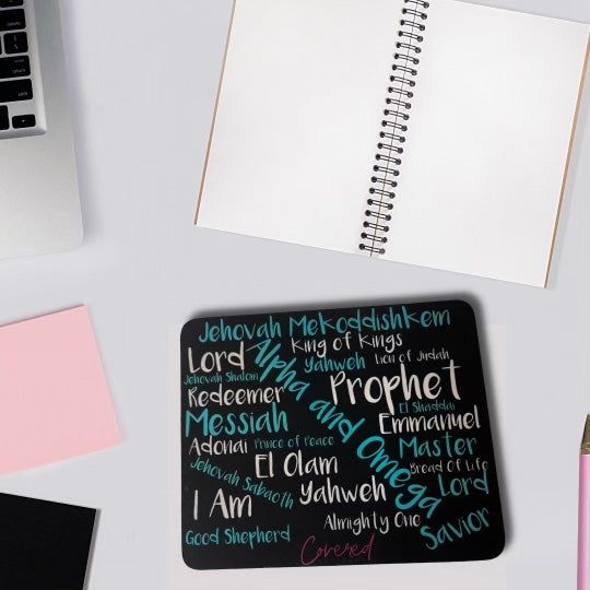 Names of Jesus Mouse Pad