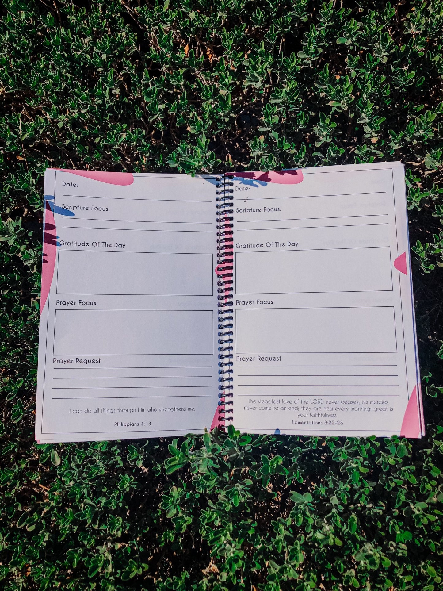 Prayer Journal (Pink Inside)