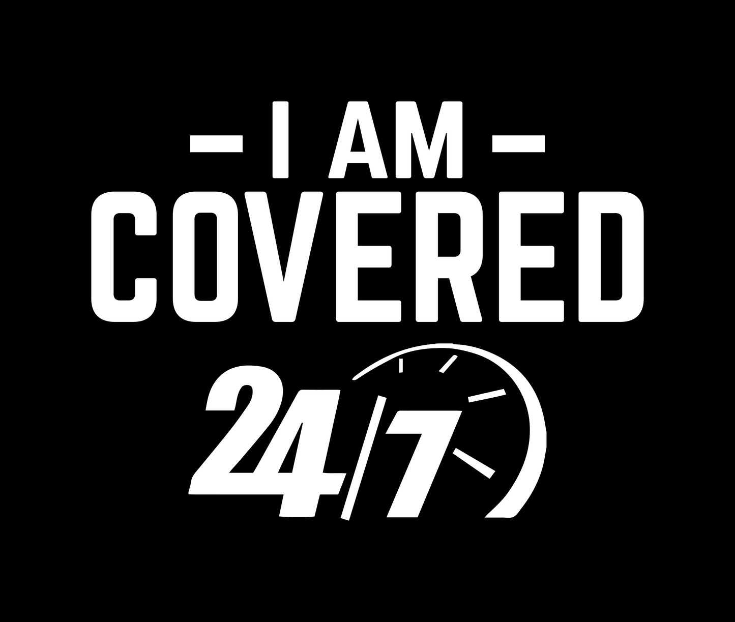I Am Covered 24/7 Mouse Pad