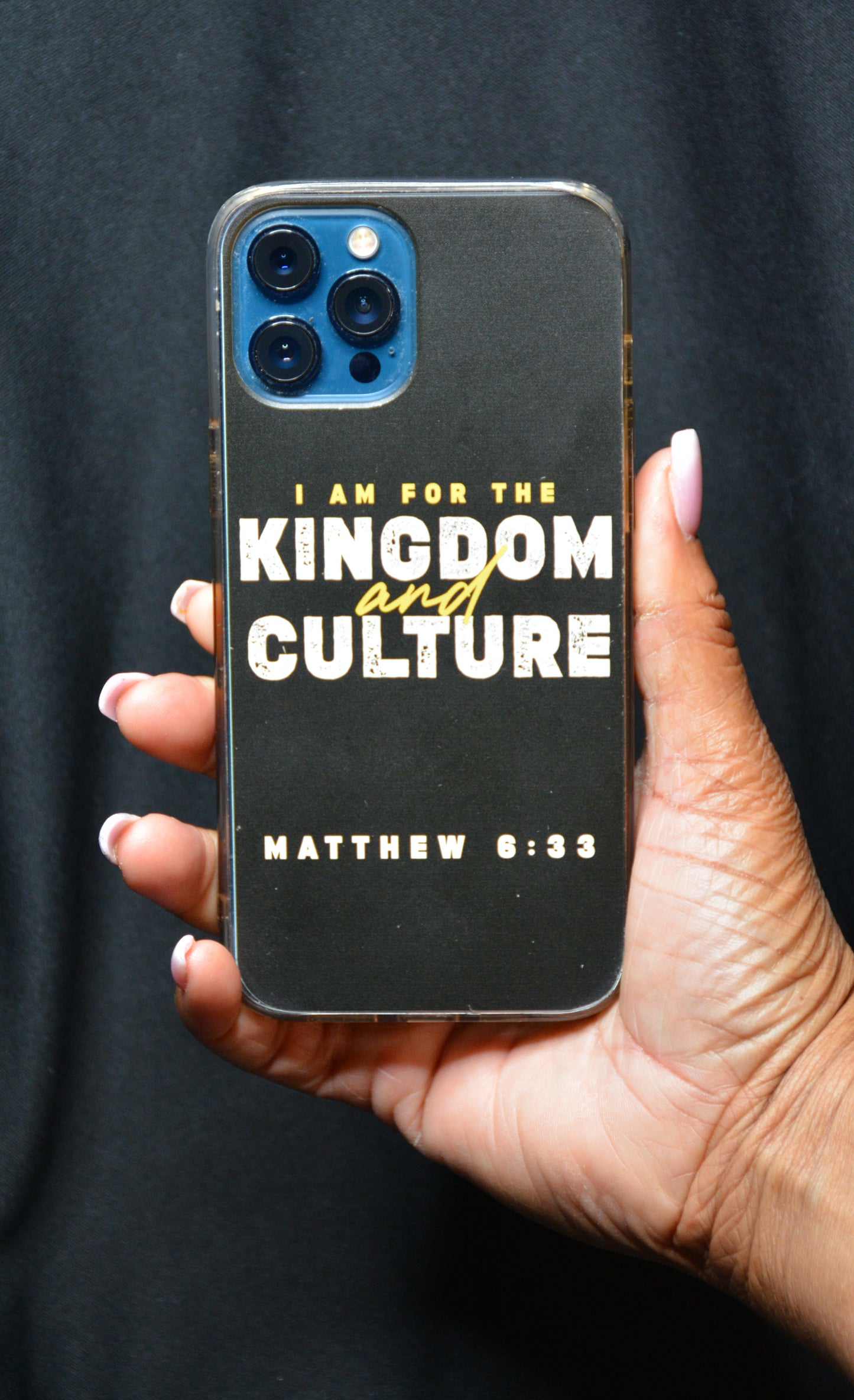 I Am For The Kingdom & Culture iPhone Case
