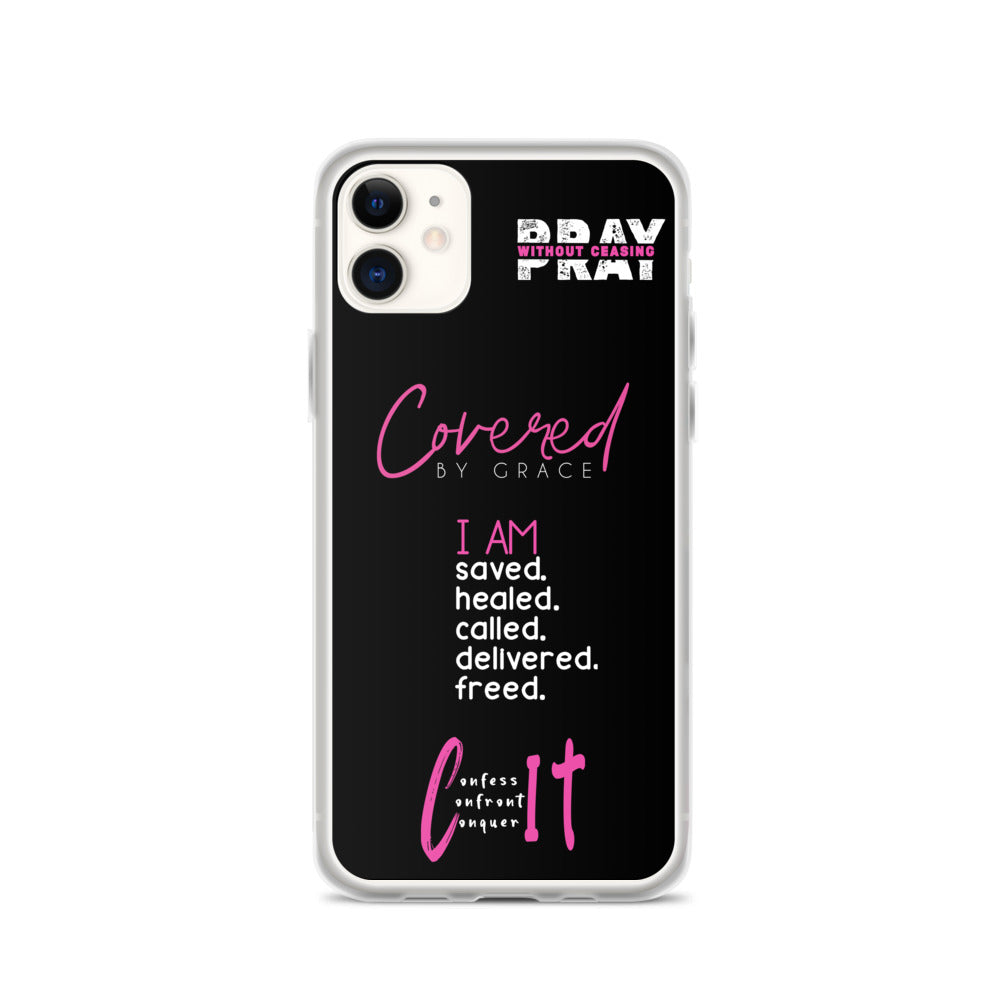 Faith Inspired Collage iPhone Case | Pink