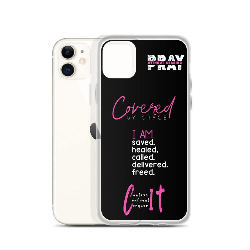 Faith Inspired Collage iPhone Case | Pink