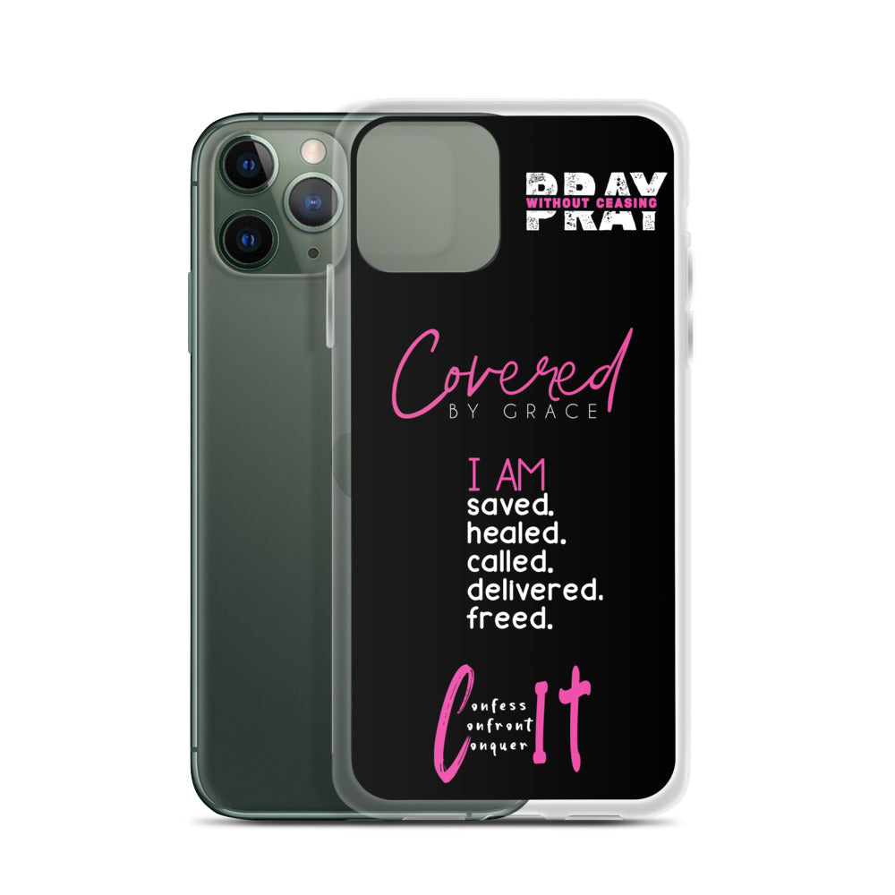 Faith Inspired Collage iPhone Case | Pink
