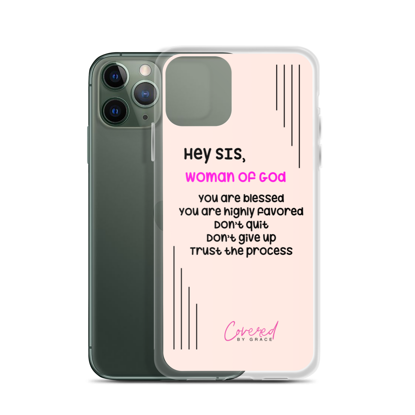 Hey Sis | Woman of God iPhone Case