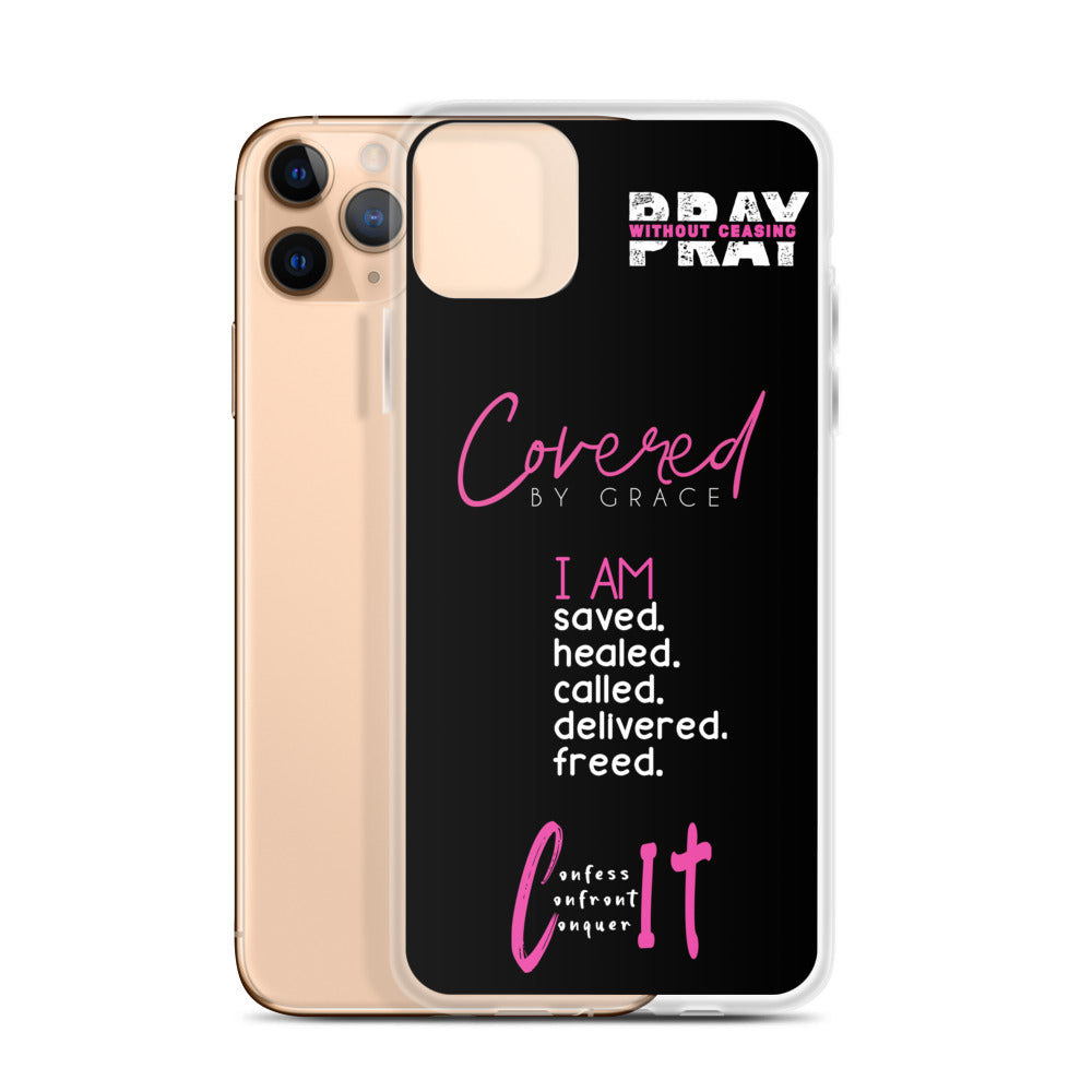 Faith Inspired Collage iPhone Case | Pink