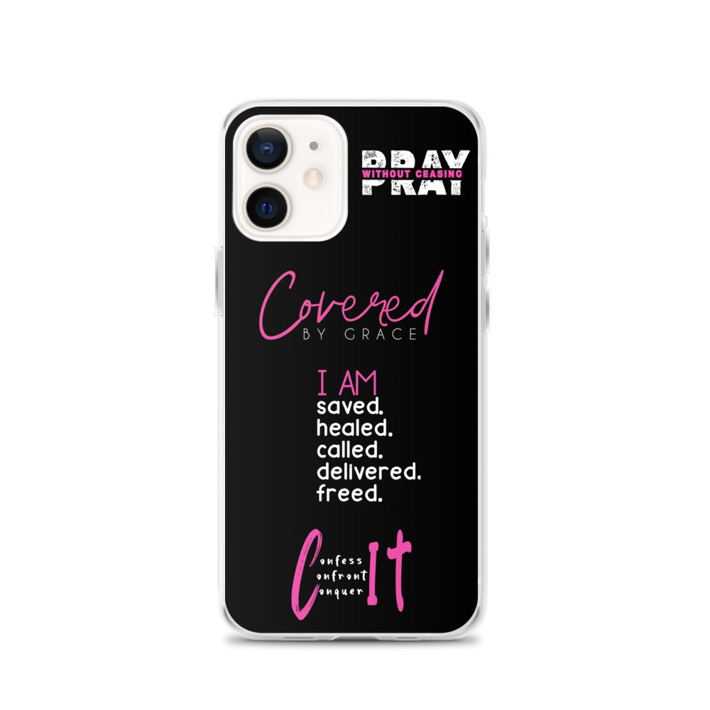 Faith Inspired Collage iPhone Case | Pink