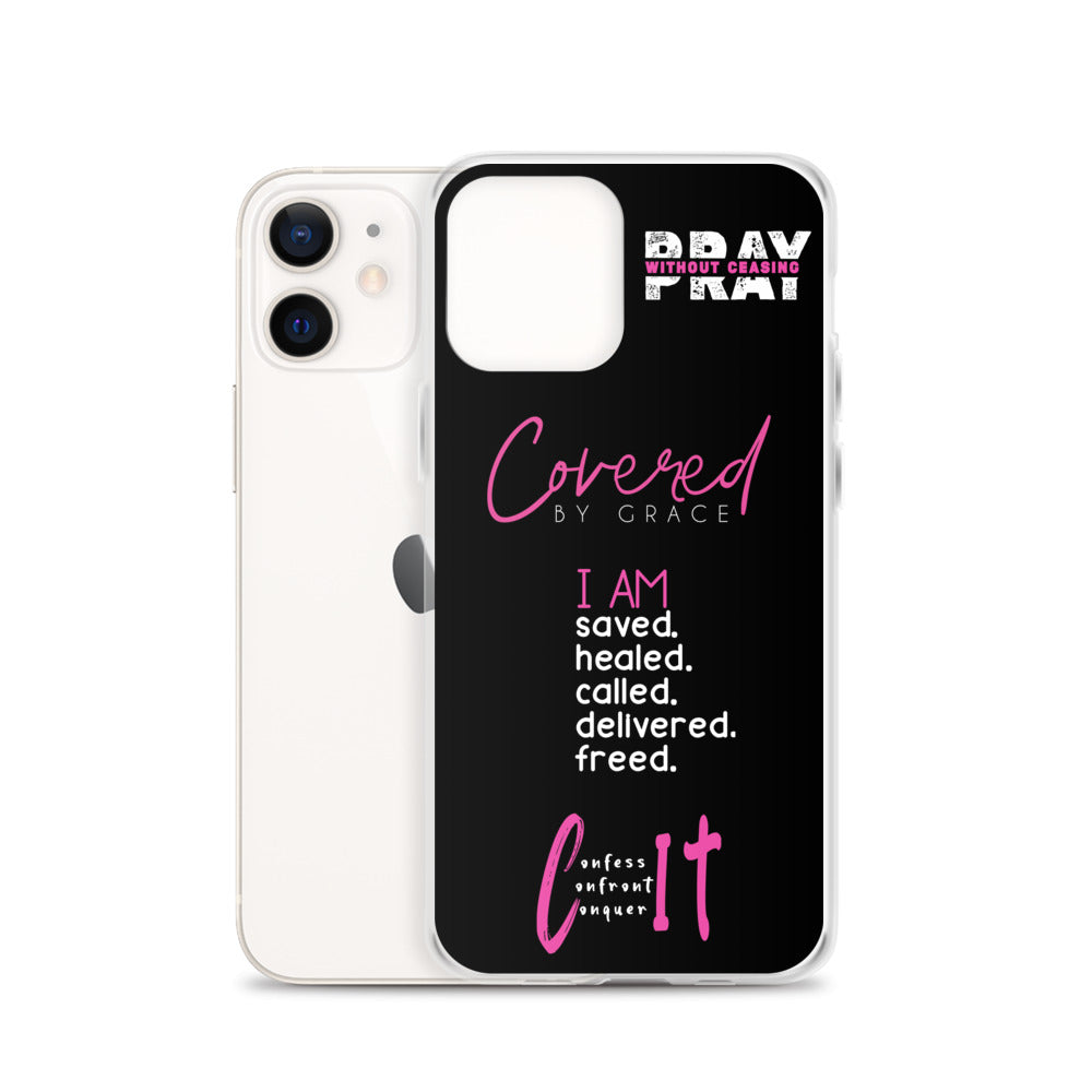 Faith Inspired Collage iPhone Case | Pink