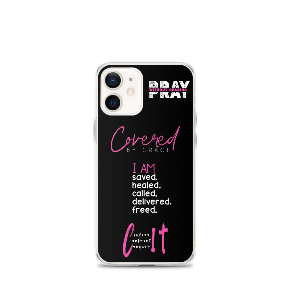 Faith Inspired Collage iPhone Case | Pink