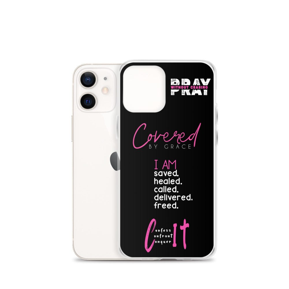 Faith Inspired Collage iPhone Case | Pink