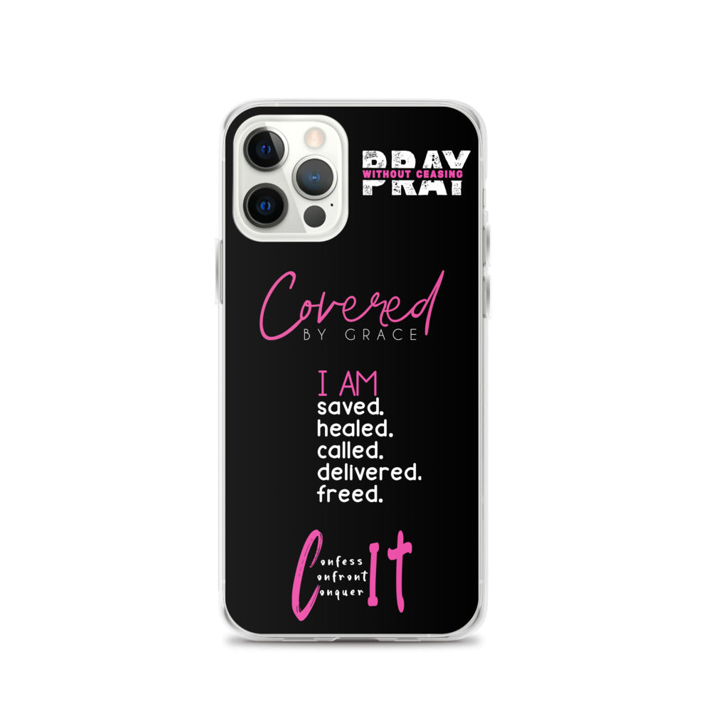 Faith Inspired Collage iPhone Case | Pink