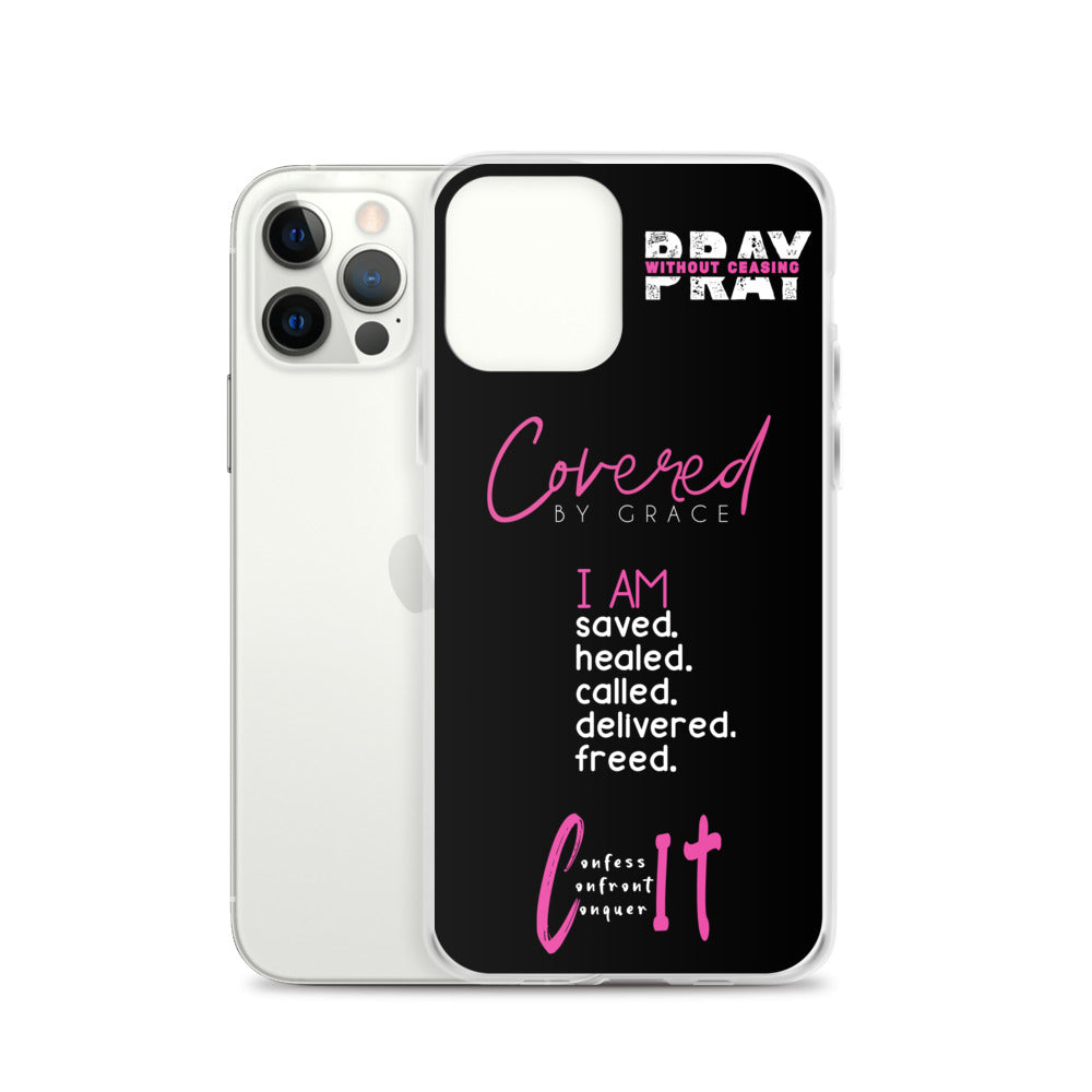 Faith Inspired Collage iPhone Case | Pink