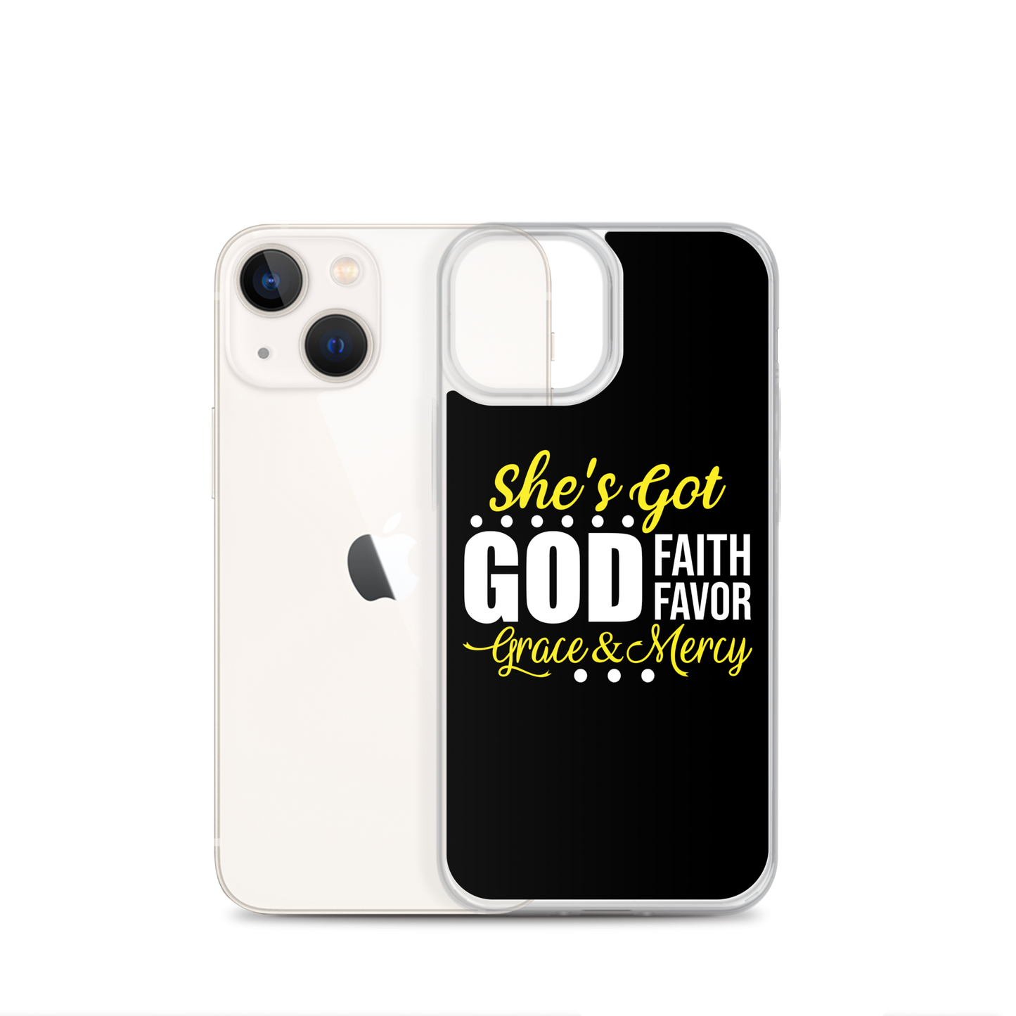 She's got | God | Faith | Favor| Grace & Mercy- iPhone Case