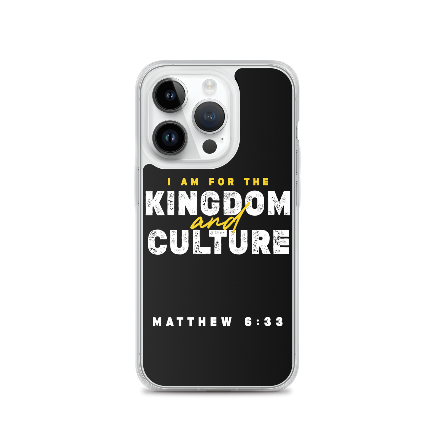 I Am For The Kingdom & Culture iPhone Case
